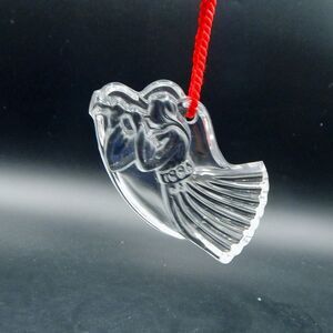 Waterford Crystal Angel Ornament Collection With Horn 1996 2nd Edition Christmas